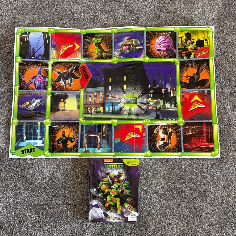 Teenage Mutant Ninja Turtles Busy Book